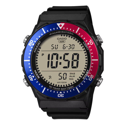 CASIO COLLECTION modelis DIVER - New Case LCD - BLACK