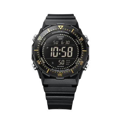 CASIO COLLECTION DIVER - New Case LCD - BLACK AE-1700H-1BVEF