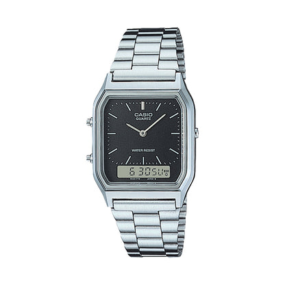 CASIO VINTAGE modelis EDGY COLLECTION SUNRAY DIAL - BLACK