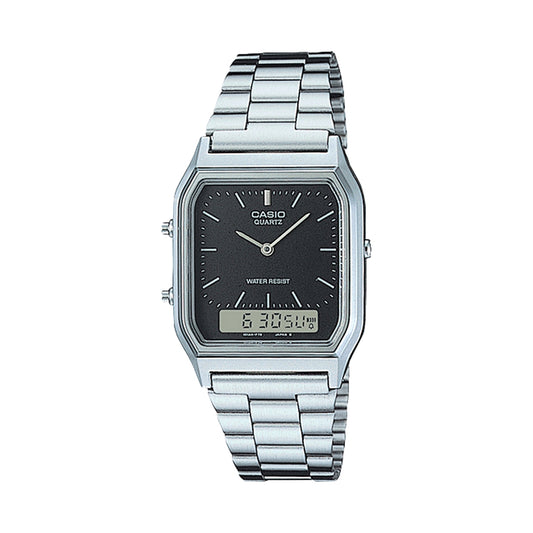 CASIO VINTAGE modelis EDGY COLLECTION SUNRAY DIAL - BLACK