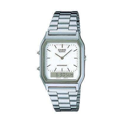 CASIO VINTAGE modelis EDGY COLLECTION SUNRAY DIAL - WHITE
