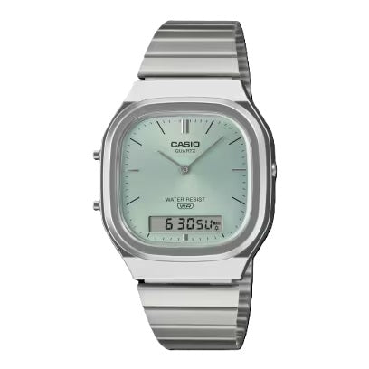 CASIO VINTAGE modelis EDGY ROUNDED SQUARE - BLUE