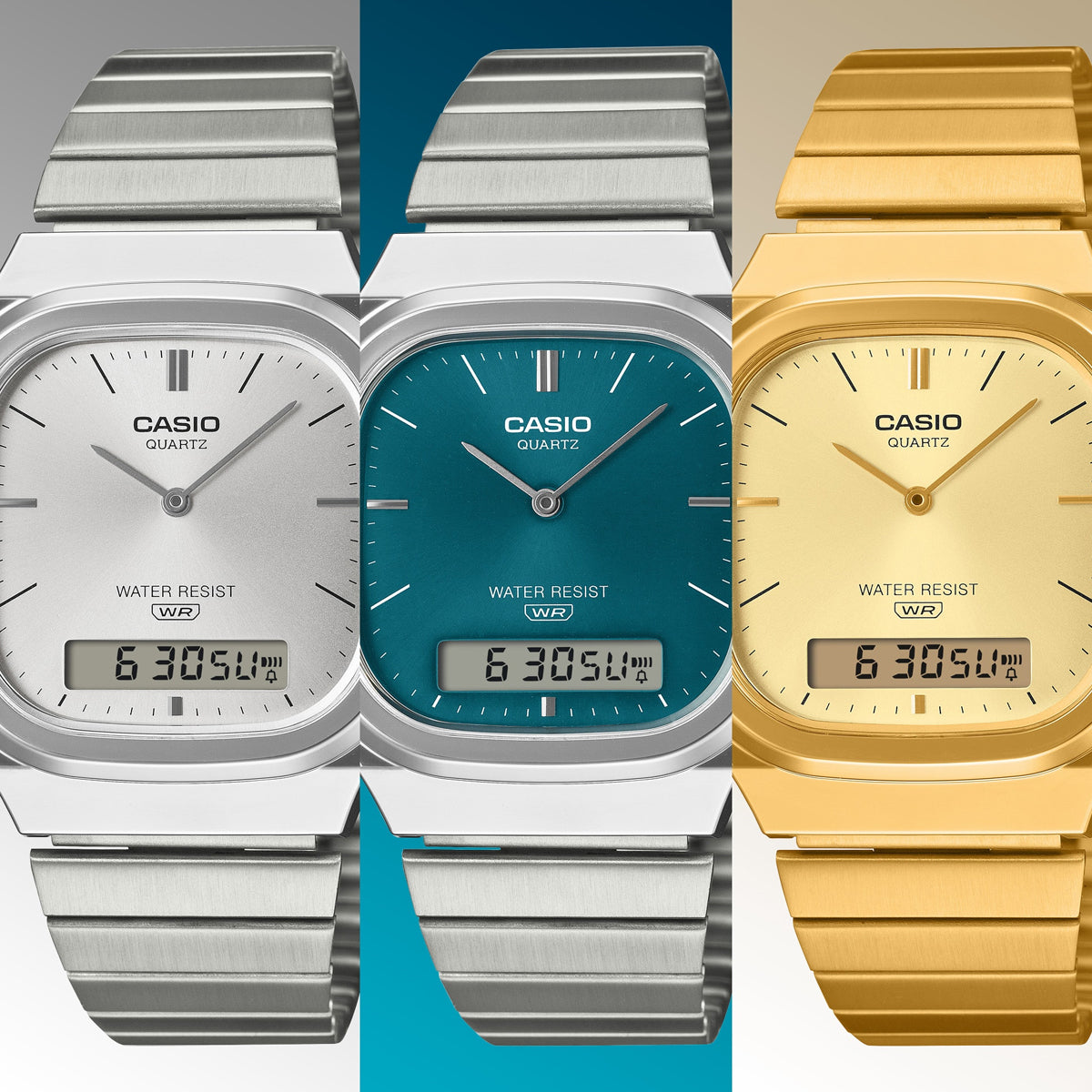 CASIO COLLECTION & VINTAGE WATCHES AQ-240E-7AEF