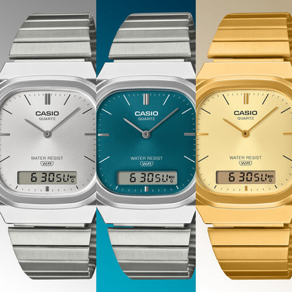 CASIO COLLECTION & VINTAGE WATCHES AQ-240E-7AEF