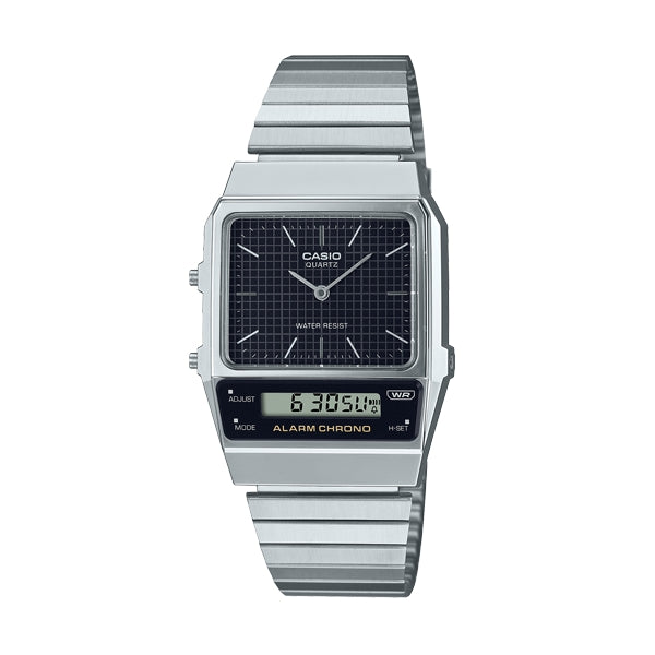 CASIO VINTAGE modelis EDGY COLLECTION  RETRO DIAL - BLACK