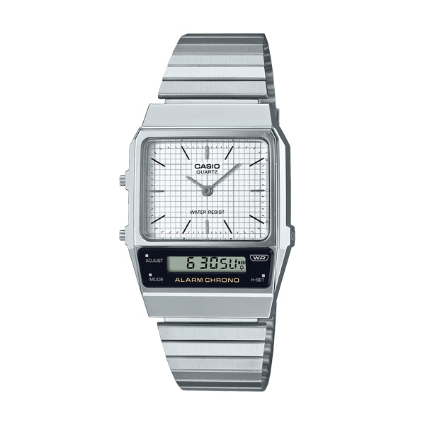 CASIO VINTAGE modelis EDGY COLLECTION RETRO DIAL - WHITE