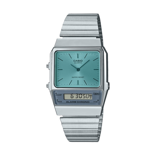 CASIO VINTAGE modelis EDGY COLLECTION - AQUA GREEN