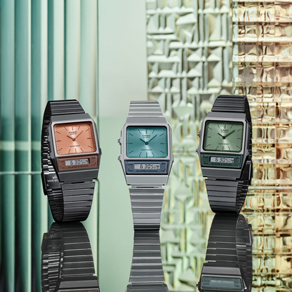 CASIO VINTAGE modelis EDGY COLLECTION - FOREST GREEN