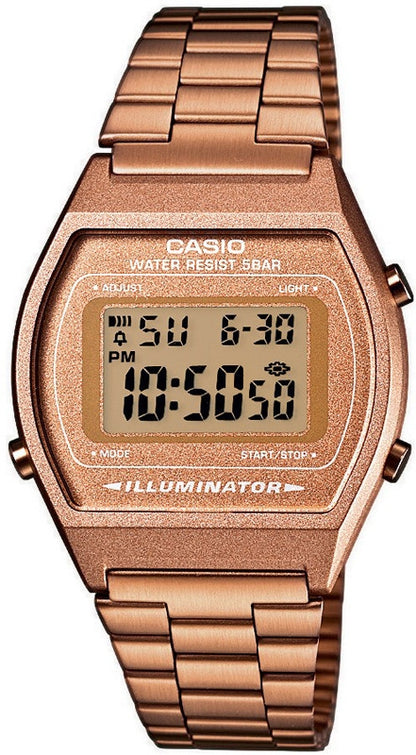 CASIO VINTAGE ILLUMINATOR - COPPER GLITTER B640WC-5AEF