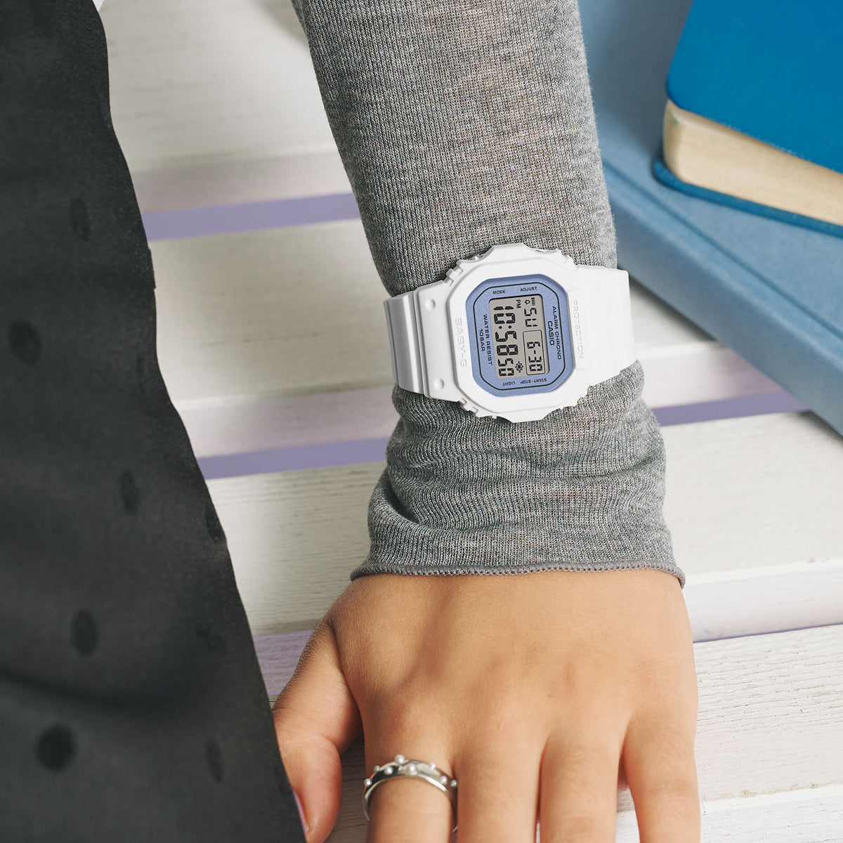 CASIO BABY-G modelis 560 SPRING COLORS SERIE - LIGHT BLUE