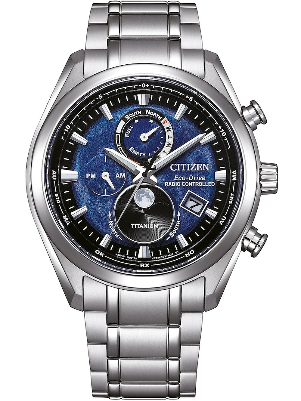 CITIZEN TSUKI-YOMI MOON PHASE BY1010-81L