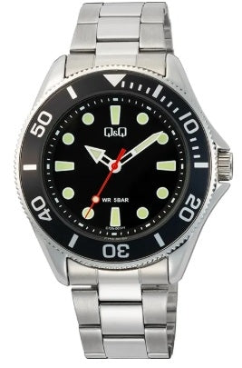 Q&Q modelis Masculine DIVER BLACK