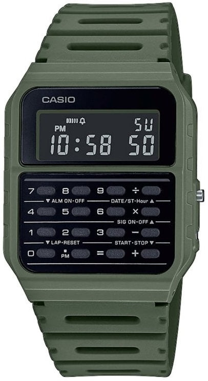 CASIO VINTAGE modelis CALCULATOR EDGY COLLECTION - GREEN