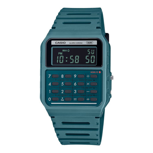 CASIO VINTAGE modelis CALCULATOR EDGY COLLECTION - FOREST GREEN