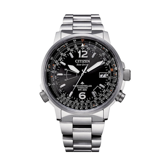 CITIZEN RADIOCONTROLLED Pilot Super Titanium CB0230-81E