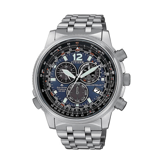 CITIZEN CRONO PILOT SUPER TITANIUM CB5850-80L