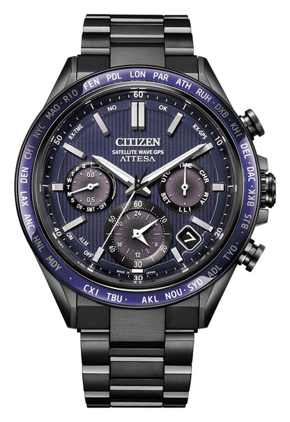 CITIZEN modelis ATTESA TITANIUM ECO DRIVE SATELLITE WAVE GPS Special Pack