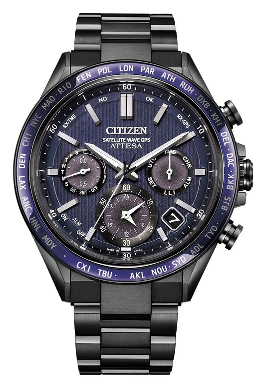 CITIZEN modelis ATTESA TITANIUM ECO DRIVE SATELLITE WAVE GPS Special Pack