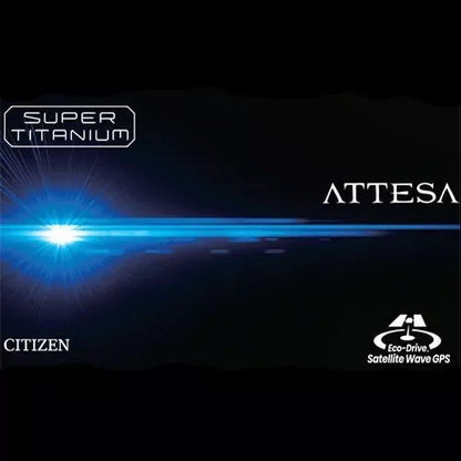 CITIZEN modelis ATTESA TITANIUM ECO DRIVE SATELLITE WAVE GPS Special Pack