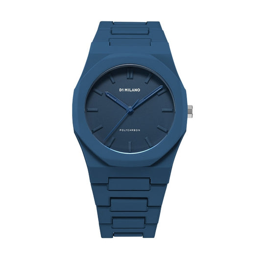 D1 MILANO modelis POLYCARBON NAVY BLUE - COLOR BLOCK EDITION