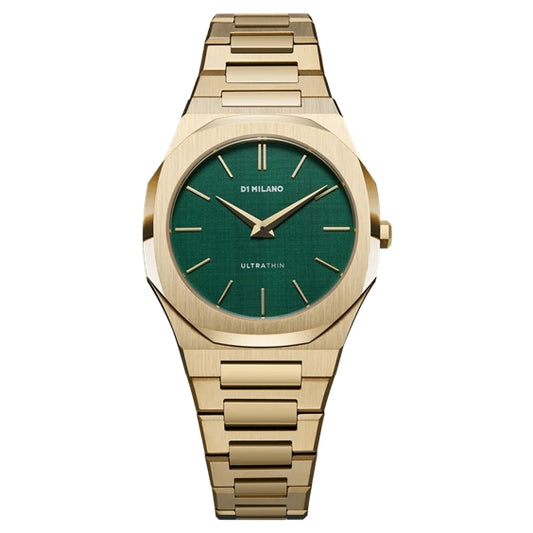 D1 MILANO modelis ULTRA THIN GOLD EMERALD