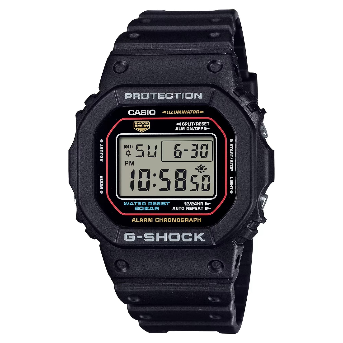 CASIO G-SHOCK modelis THE ORIGIN - RE-EDITION SUPER ILLUMINATOR