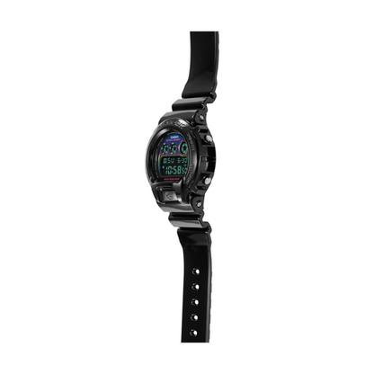 CASIO G-SHOCK modelis OVERSIZE - VIRTUAL BLACK RAINBOW SERIE