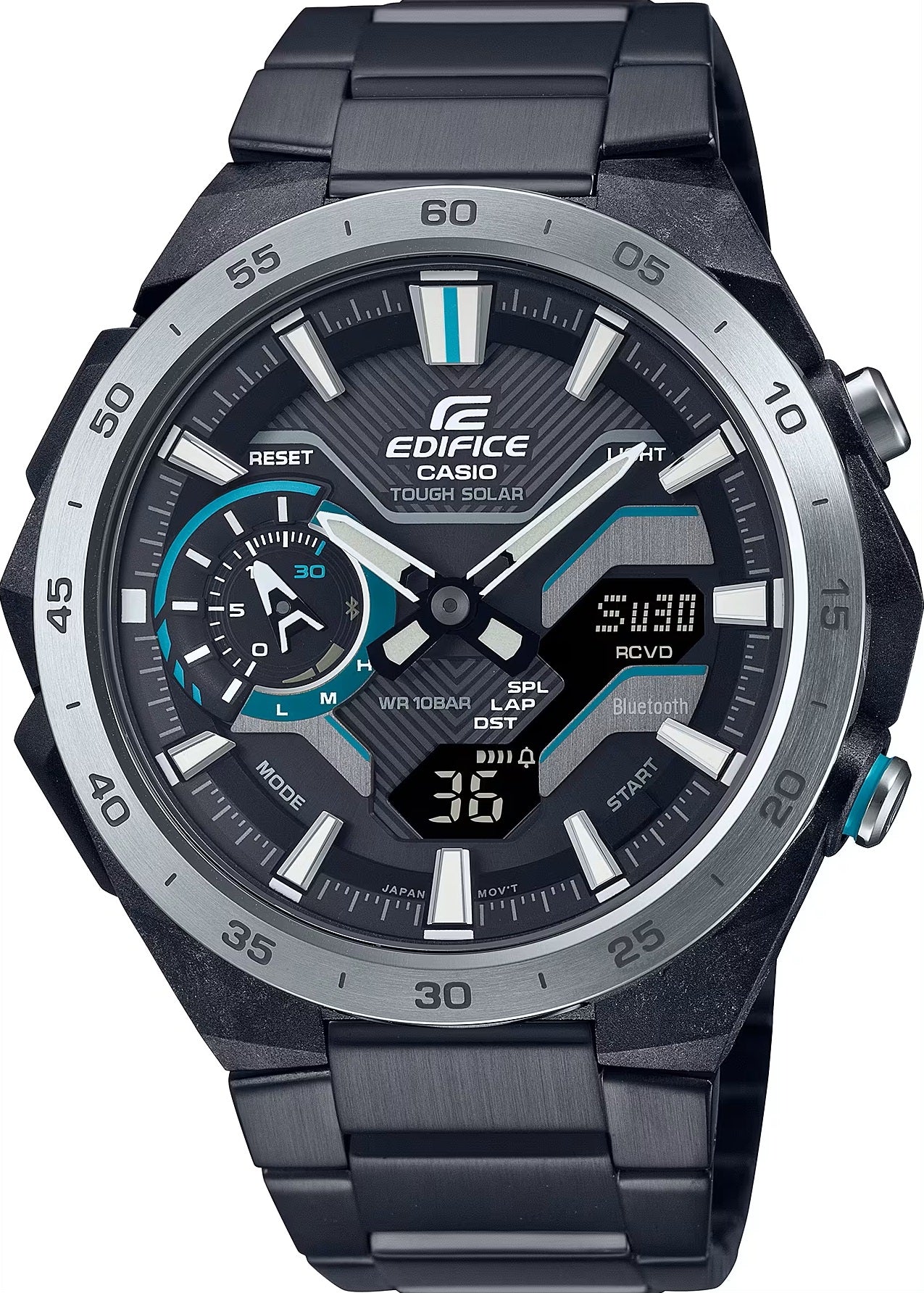 CASIO EDIFICE modelis WINDFLOW - F1 Chronograph. Tough Solar.