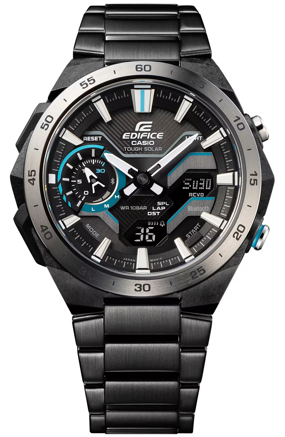 CASIO EDIFICE modelis WINDFLOW - F1 Chronograph. Tough Solar.