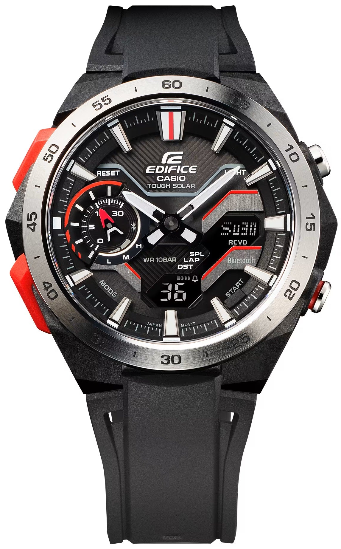 CASIO EDIFICE modelis WINDFLOW - F1 Chronograph. Tough Solar.