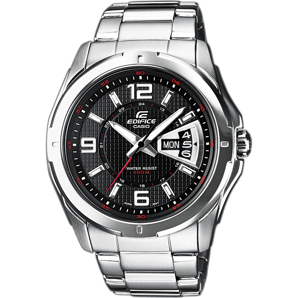 CASIO EDIFICE modelis CLASSIC DAY DATE - BLACK