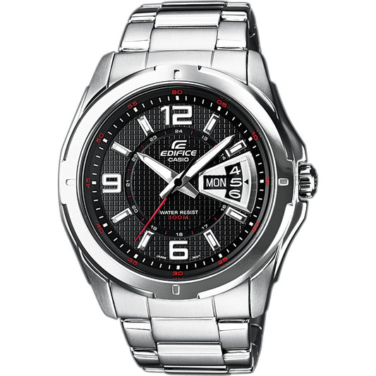 CASIO EDIFICE modelis CLASSIC DAY DATE - BLACK