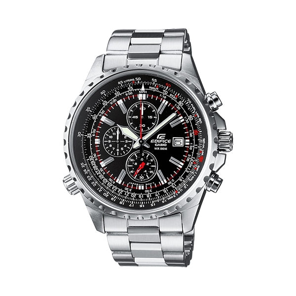 CASIO EDIFICE modelis SLIDE RULE XL CHRONO - BLACK