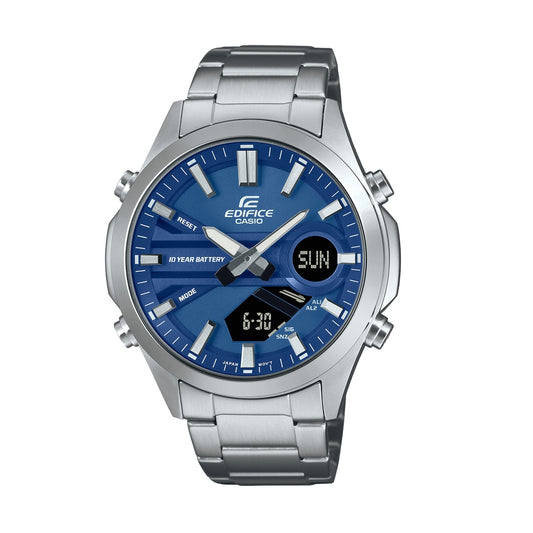 CASIO EDIFICE modelis CLASSIC ANA-DIGIT - 10 YEAR BATTERY