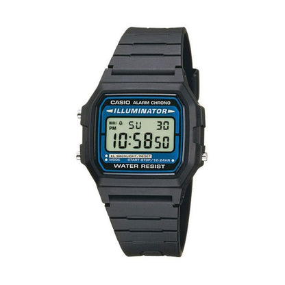 CASIO VINTAGE modelis F-105 BIO RESIN STRAP - BLACK