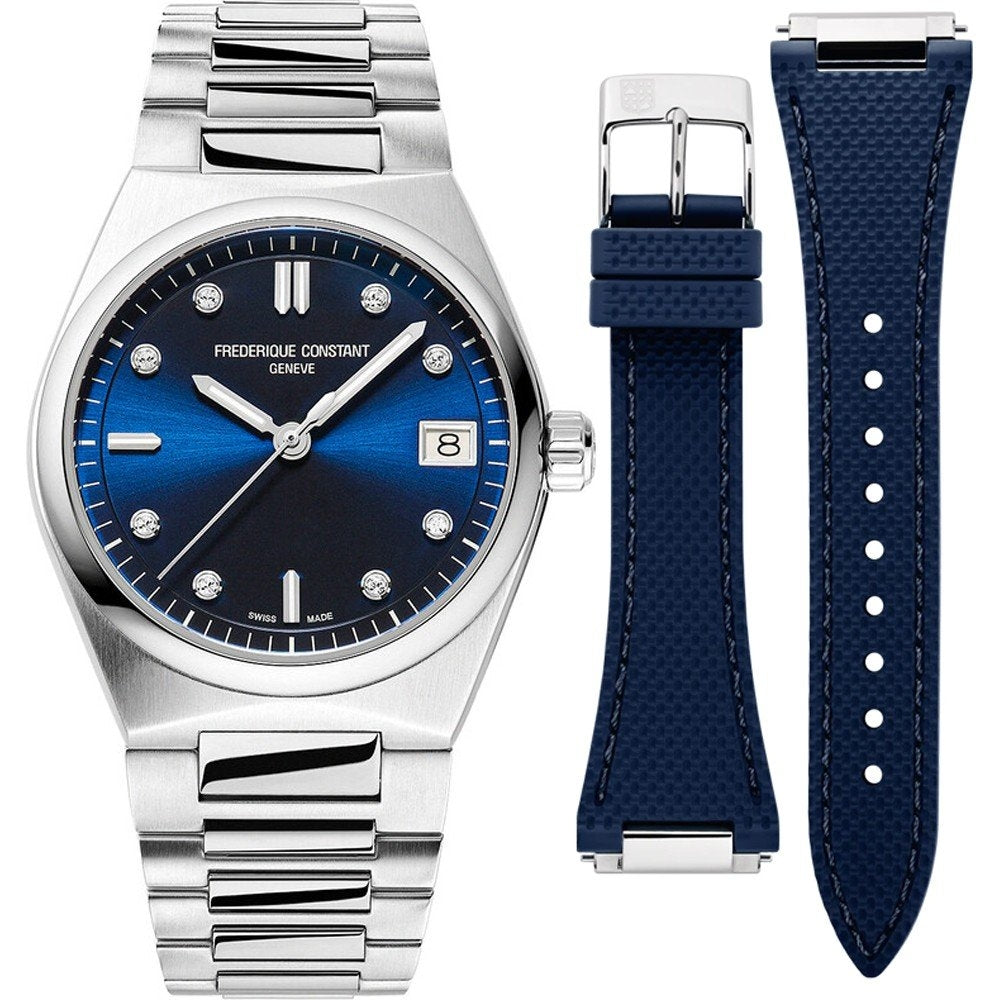 FREDERIQUE CONSTANT HIGHLIFE Special Pack + Extra Strap FC-240ND2NH26B