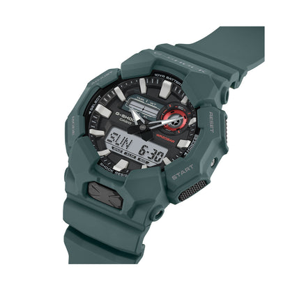 CASIO G-SHOCK modelis NEW RUGGED BASIC Analog-Digital 10-Year Battery
