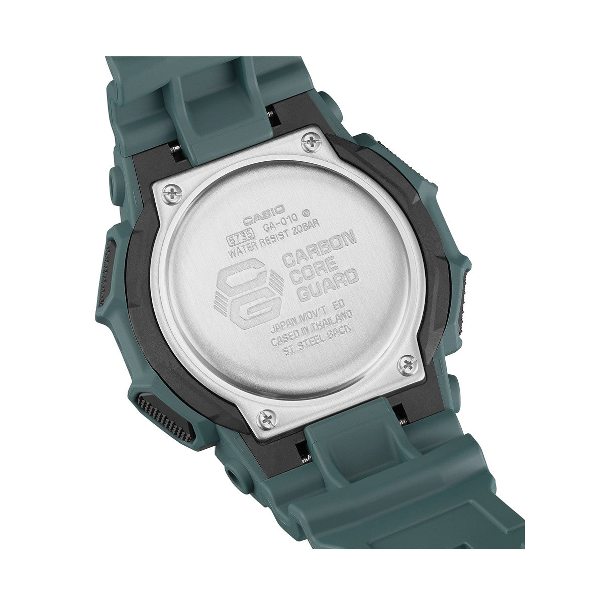 CASIO G-SHOCK modelis NEW RUGGED BASIC Analog-Digital 10-Year Battery