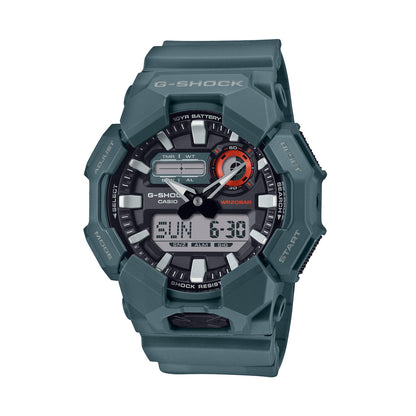CASIO G-SHOCK modelis NEW RUGGED BASIC Analog-Digital 10-Year Battery
