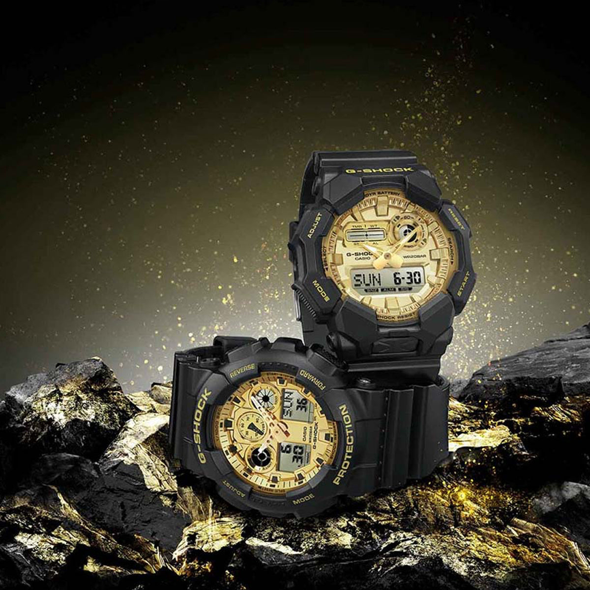 CASIO G-SHOCK WATCHES modelis GA-100GGB-1A9ER