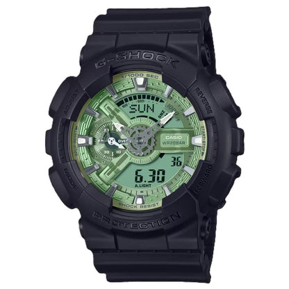 CASIO G-SHOCK modelis GS-BASIC - TONE ON TONE DIAL - GREEN SAGE
