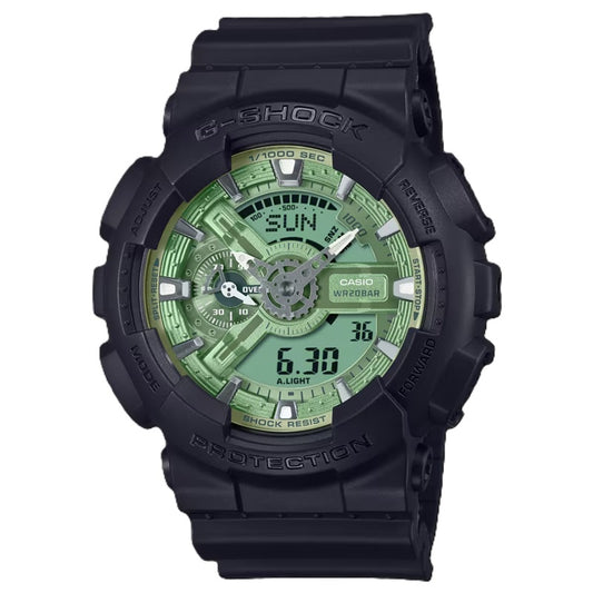 CASIO G-SHOCK modelis GS-BASIC - TONE ON TONE DIAL - GREEN SAGE