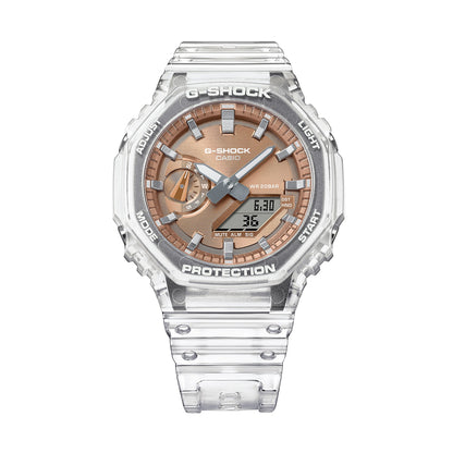 CASIO G-SHOCK modelis BRIGHT METALLIC - ROSE GOLD