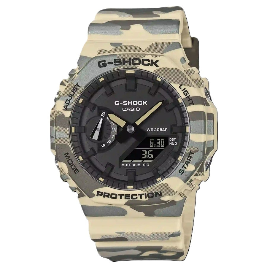 CASIO G-SHOCK modelis OAK - BROWN CAMOUFLAGE SERIE NEW!