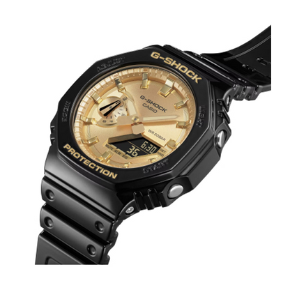 CASIO G-SHOCK modelis OAK - Gold dial