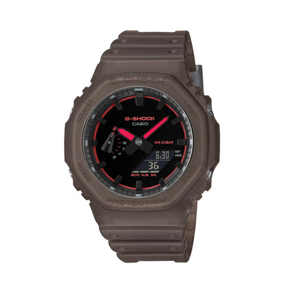 CASIO G-SHOCK modelis OAK - SMOKE LIGHT SERIE - BROWN  NEW!