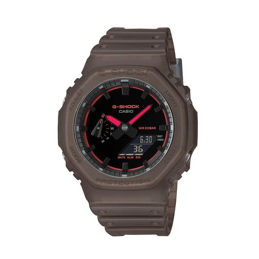 CASIO G-SHOCK modelis OAK - SMOKE LIGHT SERIE - BROWN  NEW!