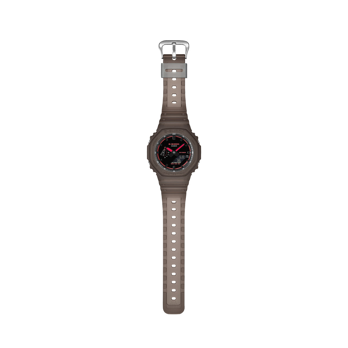CASIO G-SHOCK modelis OAK - SMOKE LIGHT SERIE - BROWN  NEW!