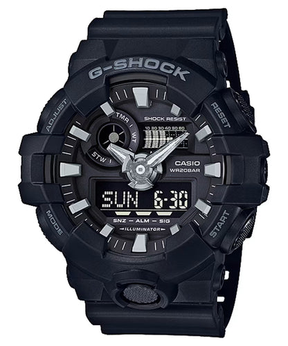 CASIO G-SHOCK OVERSIZED FULL BLACK GA-700-1BDR