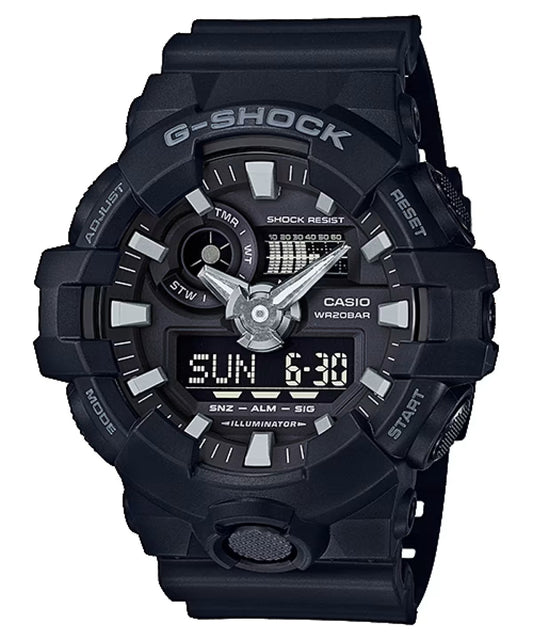 CASIO G-SHOCK modelis OVERSIZED FULL BLACK